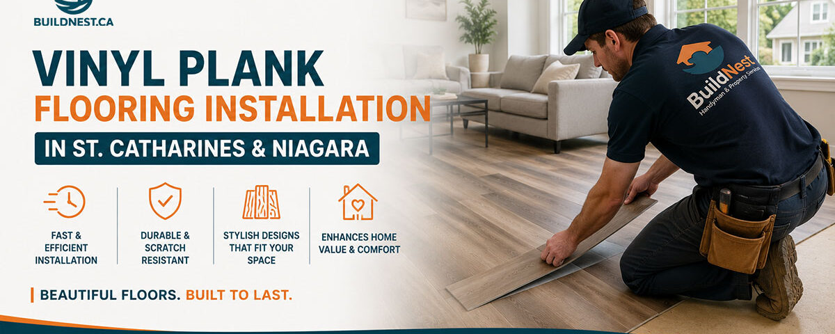 Vinyl Plank Flooring Installation in St. Catharines & Niagara