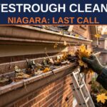 Eavestrough cleaning in Niagara: late October is your last call before winter