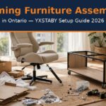 Gaming Furniture Assembly in Ontario — YXSTABY Setup Guide 2026 BuildNest blog poster