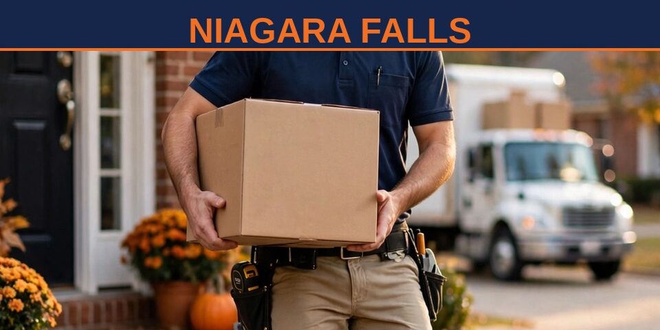 Moving help in Niagara Falls — movers on moving day